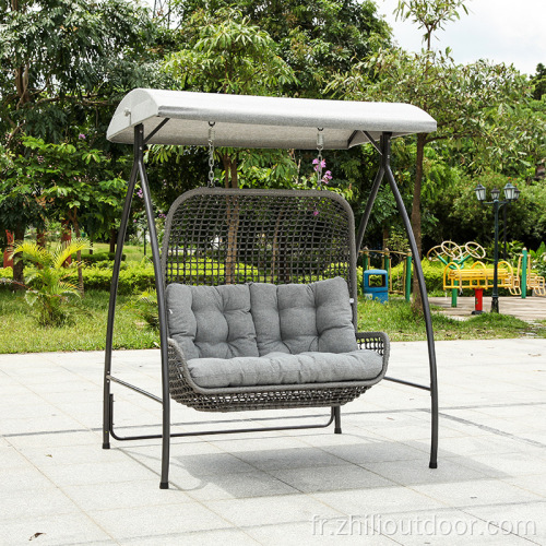 Famille Mobilier extérieur Jardin Double swing chaise de swing